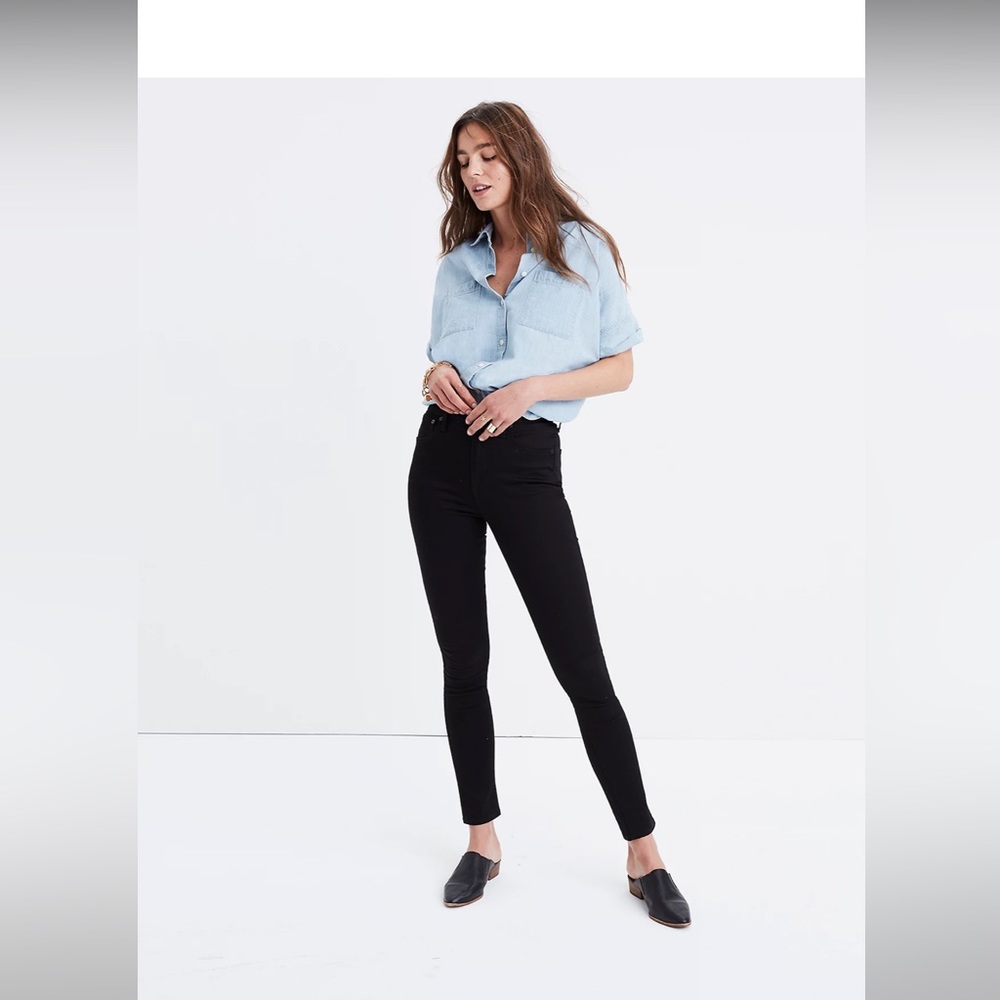 Madewell 10” High-Rise Skinny Jeans in Carbondale Wash NWT